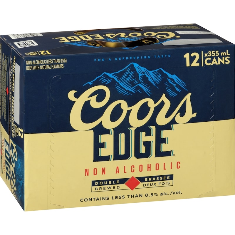 Edge Non-Alcoholic Beer with Natural Flavours Double Brewed 