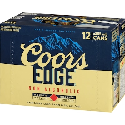 Edge Non-Alcoholic Beer with Natural Flavours Double Brewed