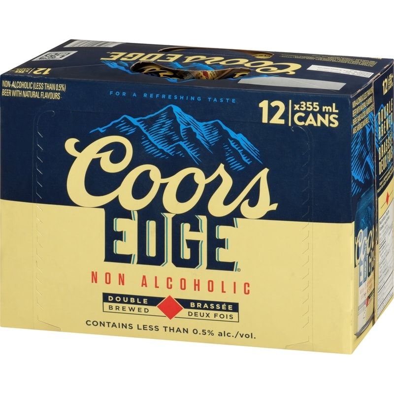 Edge Non-Alcoholic Beer with Natural Flavours Double Brewed 