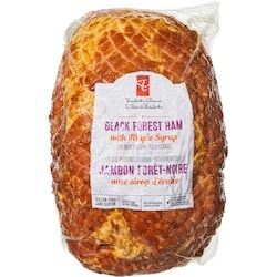 President's Choice Black Forest Ham with Maple Syrup $39.90/1kg $18.10/1lb