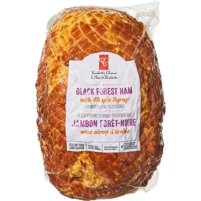 President's Choice Black Forest Ham with Maple Syrup $39.90/1kg $18.10/1lb