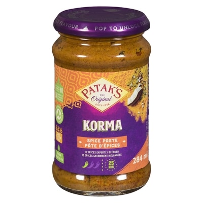 Pataks Korma Curry Paste 284 ml, $2.11/100ml