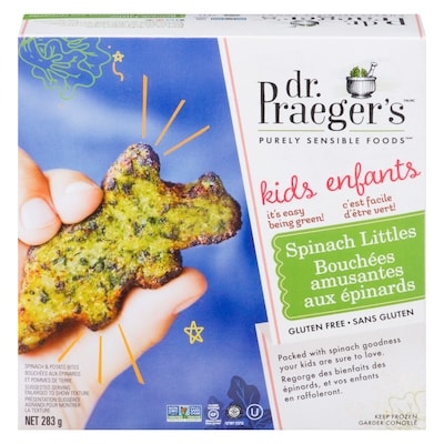 Dr. Praeger Purely Sensible Foods Kids Spinach Littles 283 g, $3.00/100g