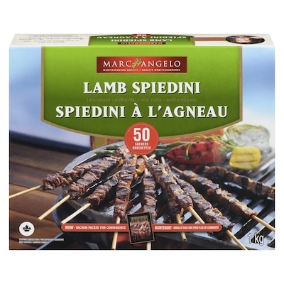 Marcangelo Lamb Spiedini 1 kg, $5.30/100g