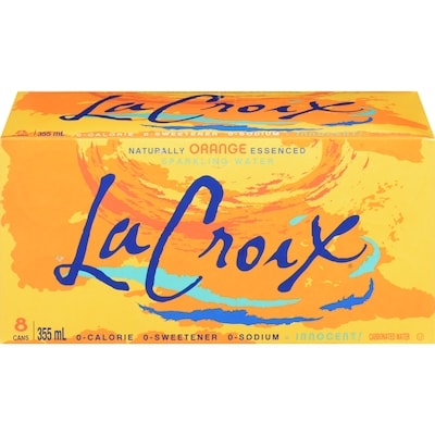 Lacroix Beverage Sparkling Water, Orange 8x355.0 ml, $0.23/100ml