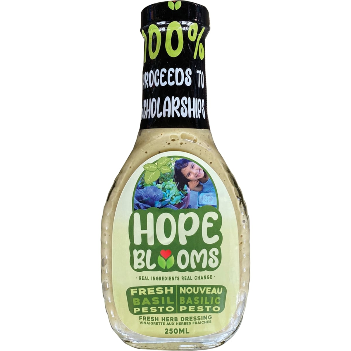 Hope Blooms Fresh Herb Dressing Fresh Basil Pesto 250 ml, $3.20/100ml