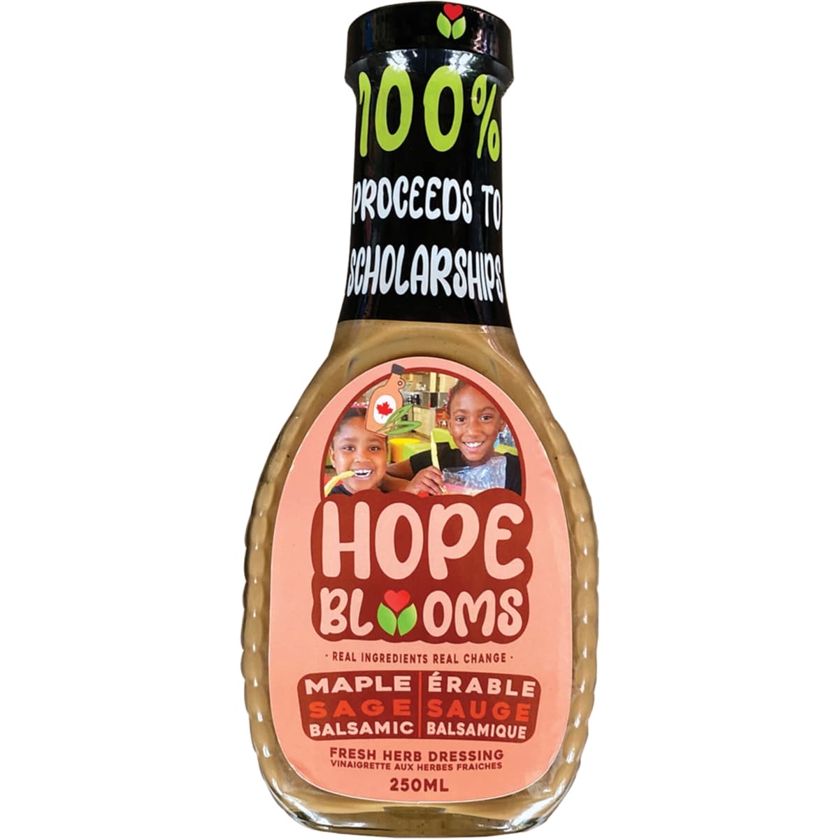 Hope Blooms Fresh Herb Dressing Maple Sage Balsamic 250 ml, $3.20/100ml