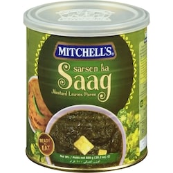 Mitchell's Sarson Ka Saag Mustard Leaves Puree 800 g, $0.47/100g