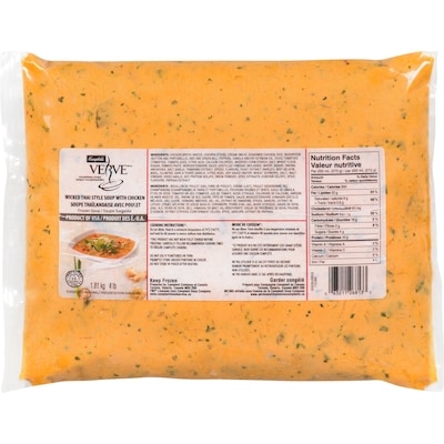 Campbell’s Soupe thaïlandaise avec poulet Verve 1.81 kg, 0,94 $/100g