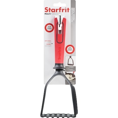 Starfrit Red Multi Tool Potato Masher 1 ea, $8.00/1ea