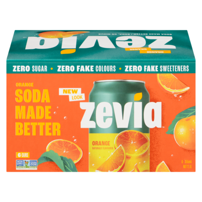 Zevia Orange 6x355.0 ml, $0.38/100ml