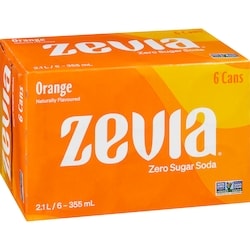 Zevia Orange - 6x355.0 ml | Real Canadian Superstore