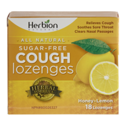 Herbion Cough Lozenges Honey Lemon 18 ea, $0.18/1ea