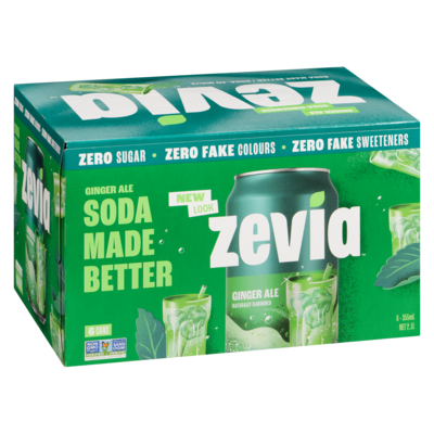 Zero Sugar Soda, Ginger Ale