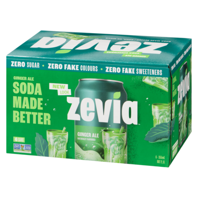 Zero Sugar Soda, Ginger Ale