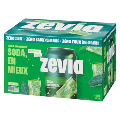 Soda zéro sucre, soda gingembre