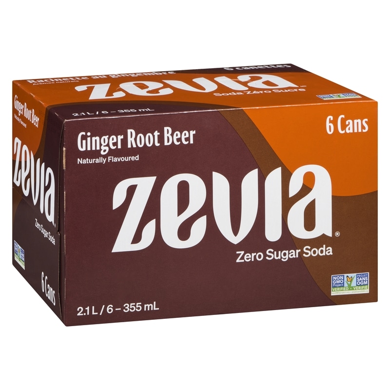 Zero Sugar Soda, Ginger Root Beer