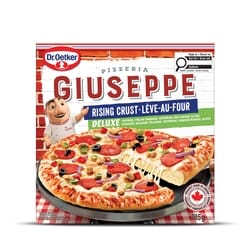 Dr. Oetker Giuseppe Pizzeria pizza lève-au-four Deluxe 785 g, 0,76 $/100g