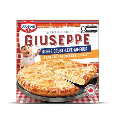 Dr Oetker Giuseppe Pizza, 4 Cheese 660 g, $0.91/100g