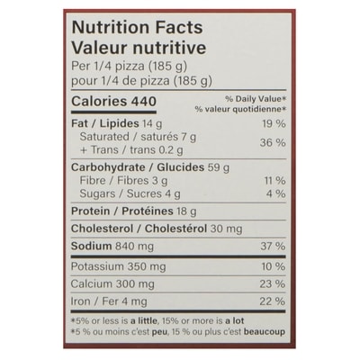 Giuseppe Pizzeria Rising Crust 4 Meat Pizza