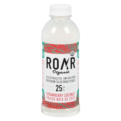 Roar Organic Electrolyte Infusions Strawberry Coconut 532 ml, $0.56/100ml