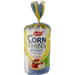 Corn Thins Crispbread Slices Original Organic