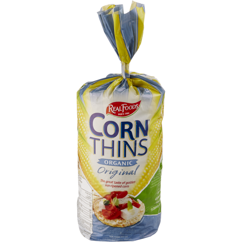 Corn Thins Crispbread Slices Original Organic