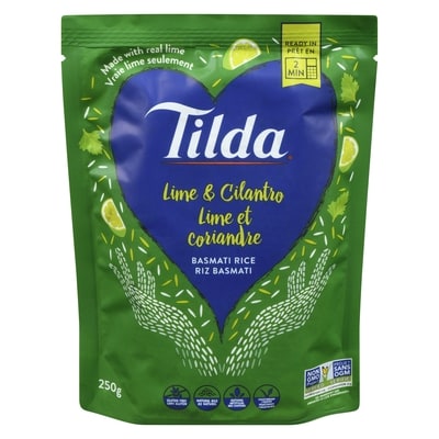 Tilda Riz Basmati à la Lime et à la Coriandre 250 g, 1,40 $/100g