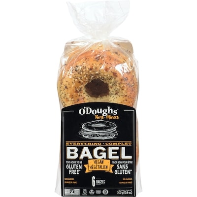 ODoughs Bagels Thins Everything 300 g, $2.00/100g