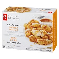 President's Choice Too Good To Be Wings, Honey Garlic - 800 g