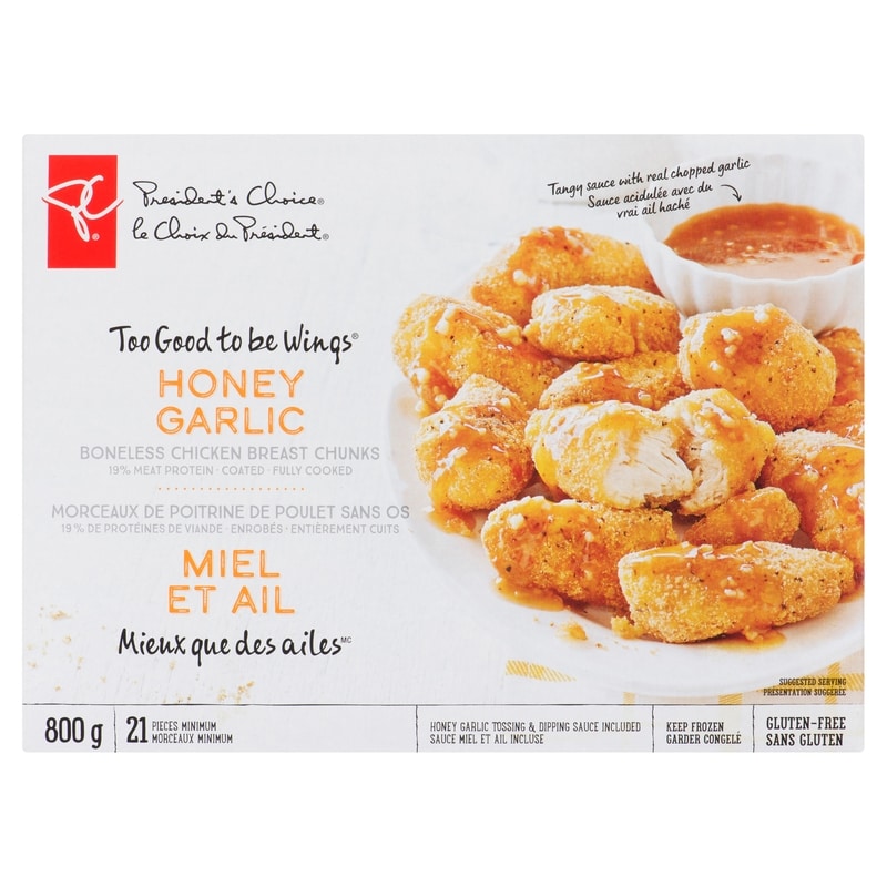 Too Good To Be Wings, Honey Garlic