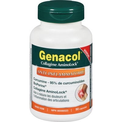 Genacol GENACOL ANTI-INFLAMMATOIRE 90 ea, 0,41 $/1ch