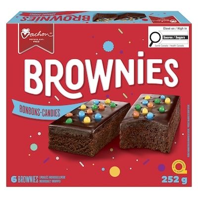 Vachon Brownies Rainbow 252 g, 1,46 $/100g