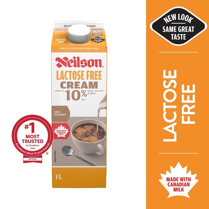 Lactose Free 10% Half & Half Cream