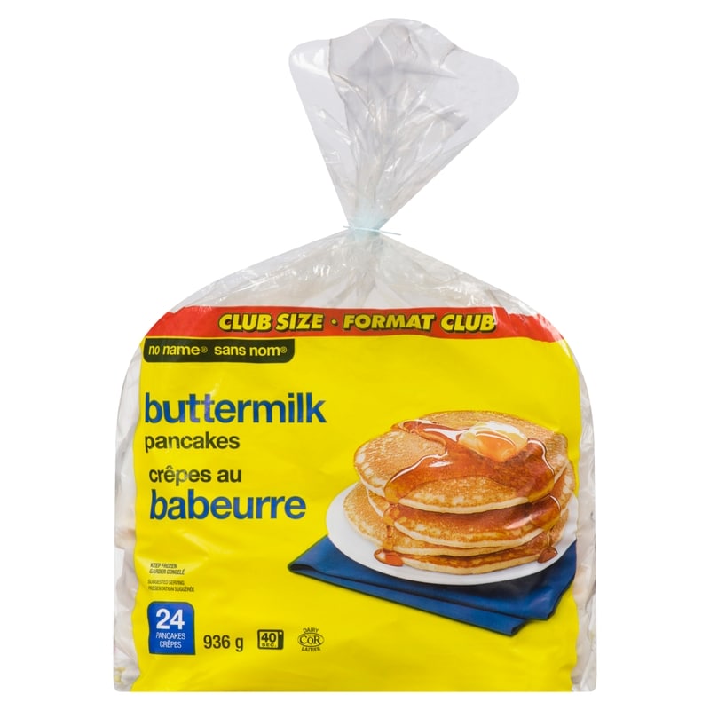 Buttermilk Pancakes Club Size
