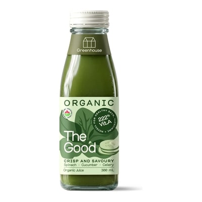 Greenhouse The Good Organic Cold-Pressed Green Juice 300 ml, $2.33/100ml