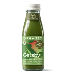 Greenhouse Gatsby Organic Cold-Pressed Green Juice with Ginger 300 ml, $2.33/100ml
