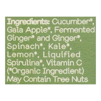 Gatsby Organic Cold-Pressed Green Juice with Ginger