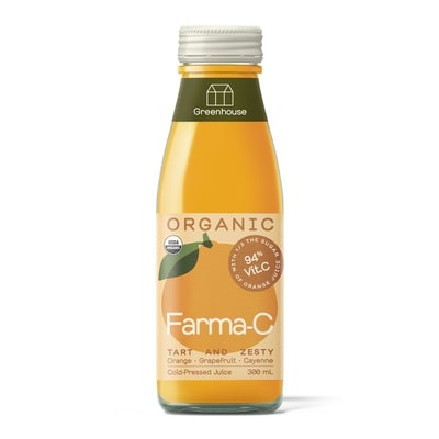 Greenhouse Raw, Organic Juice Farma-C 300 ml, $2.33/100ml