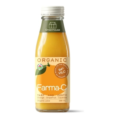 Greenhouse Farma-C Organic Cold-Pressed Grapefruit Citrus Juice 300 ml, $2.33/100ml