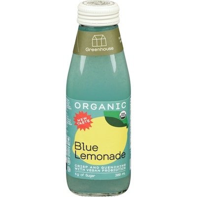 Greenhouse Probiotic Hydrator Blue Lemonade 300 ml, $2.00/100ml