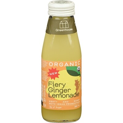Greenhouse Organic Probiotic Hydrator Spicy Lemonade 300 ml, $1.66/100ml