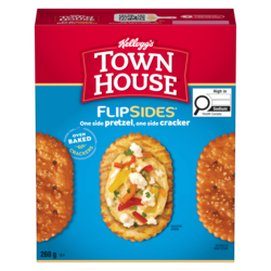 Keebler Town House Pretzel FlipSides Oven Baked Crackers Original 260 g, $1.34/100g