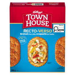 Keebler Town House Bretzel Recto-Verso Craquelins Cuits au Four Original 260 g, 1,92 $/100g