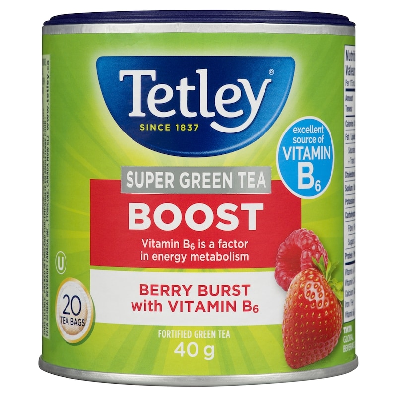 Super Tea Boost Berry Burst With Vitamin B6