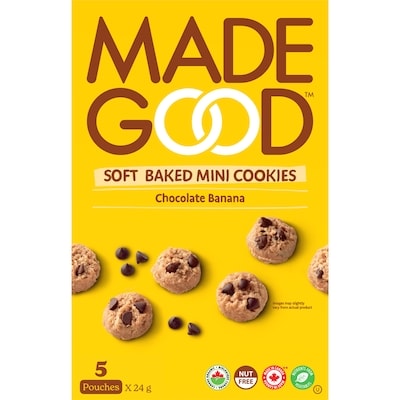 Made Good Chocolate Banana Soft Baked Cookies 120 g, $3.33/100g