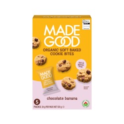 Made Good Chocolate Banana Soft Baked Cookies 120 g, $4.58/100g