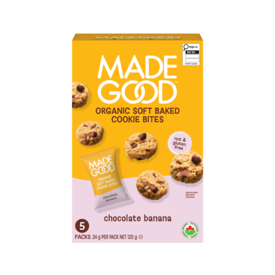 Made Good Chocolate Banana Soft Baked Cookies 120 g, $3.33/100g