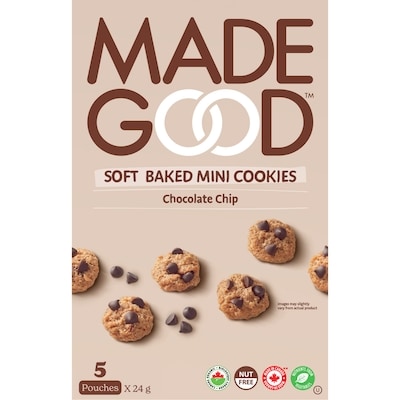 Made Good Chocolate Chip Soft Baked Cookies 120 g, $3.33/100g