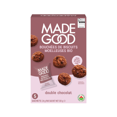 Made Good Mini-biscuits moelleux Double chocolat 120 g, 3,33 $/100g